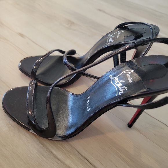 Christian Louboutin Rosalie Patent Black - Picture 3 of 11